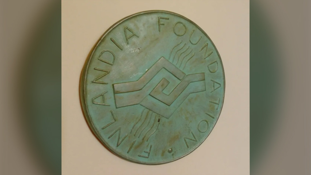Original Finlandia Foundation plaque